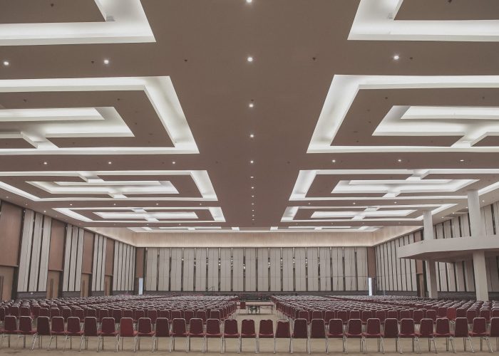 Hall di Bekasi Convention Center