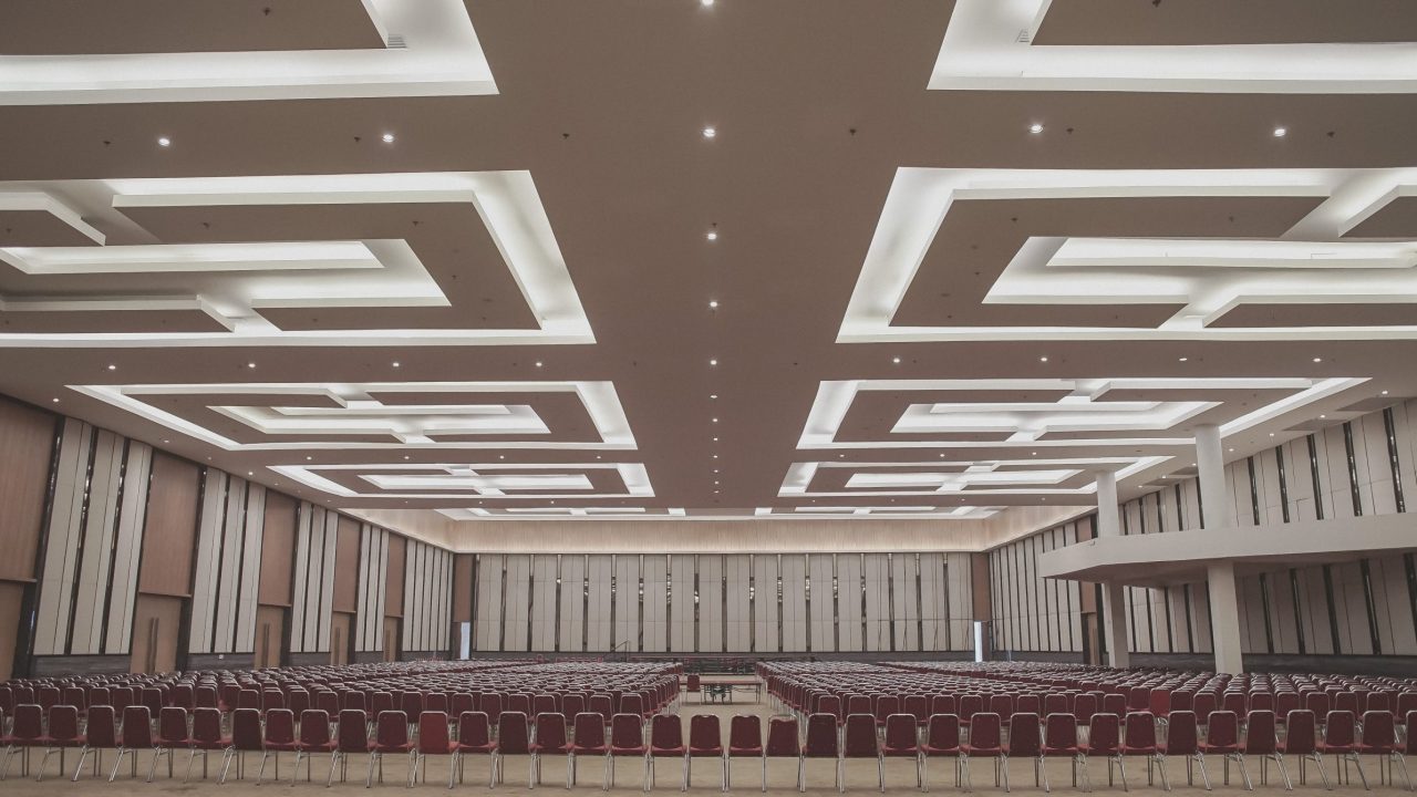 Hall di Bekasi Convention Center